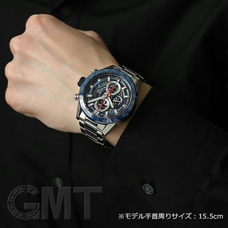 タグホイヤー カレラ クロノグラフ キャリバーホイヤー01 43mm CAR201T.BA0766 TAG HEUER 中古メンズ 腕時計 送料無料  | LINEブランドカタログ