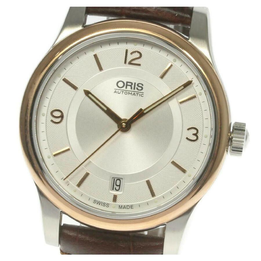 ☆未使用品☆箱保【ORIS】オリス クラシック デイト 733 7578 4331 自動巻き メンズ【2054】【ev10】 |  LINEブランドカタログ