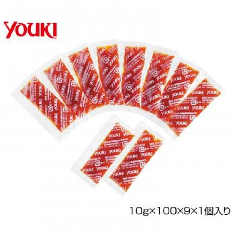 YOUKI ユウキ食品 コチジャン(小袋詰) 10g×100×9×1個入り 211600（同梱