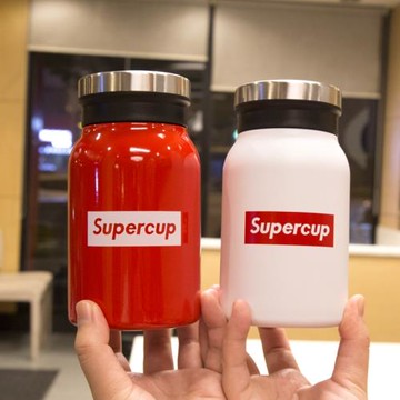 簡約高檔男女士保溫杯子個性創意潮流水杯帶茶漏學生泡茶商務韓版