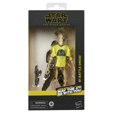 Hasbro 孩之寶 STAR WARS 星際大戰 黑標人物 B1 Battle Droid 6吋 0504限定版  1套