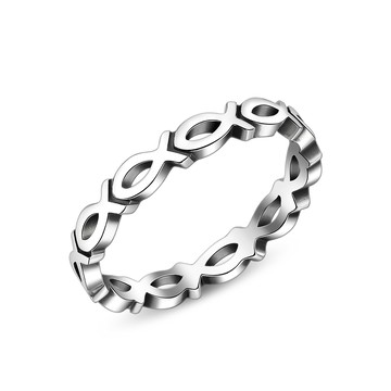 AchiCat．純銀戒指．小魚．尾戒｜悠游海洋．AS22017