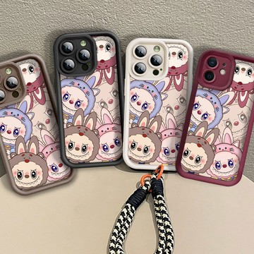 趣味拉布布家族防摔殼 iPhone 14 13 PRO 12 11 XS MAX X 8 7 6 i8 i7 手機殼