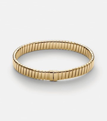Bvlgari Bvlgari Tubogas 18kt gold bracelet with diamonds