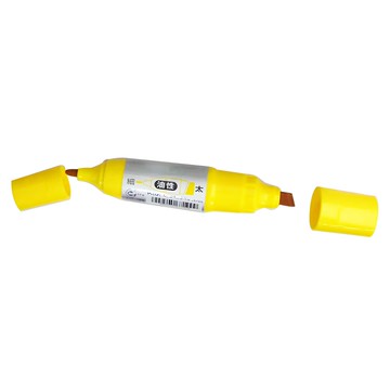 PILOT 百樂 雙頭麥克筆 MFN-15FB 粗  黃色  10支