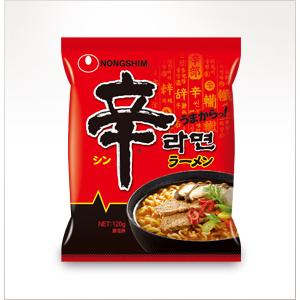 農心　辛ラーメン　120g　韓国ラーメン　韓国食品