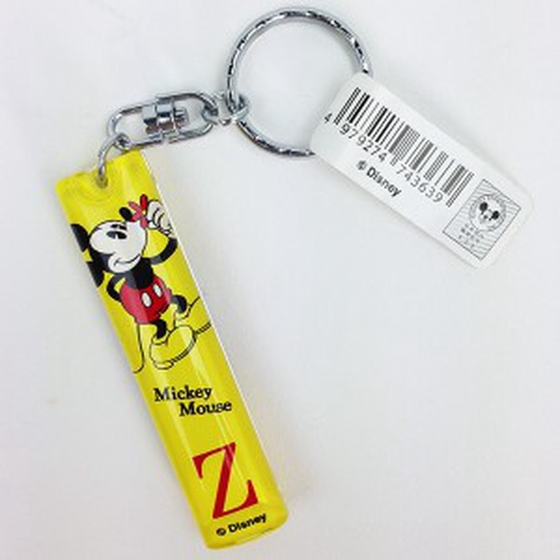 ディズニー ミッキー ミニー イニシャルキーホルダー Z グッズ Mcor 通販 Lineポイント最大1 0 Get Lineショッピング