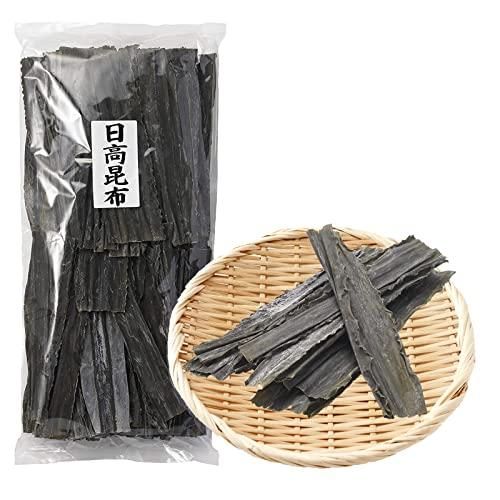 [天満大阪昆布] 北海道産 天然 日高昆布 1kg　だし 昆布巻 煮物 などで使用できる万能昆布 柔らかく煮える