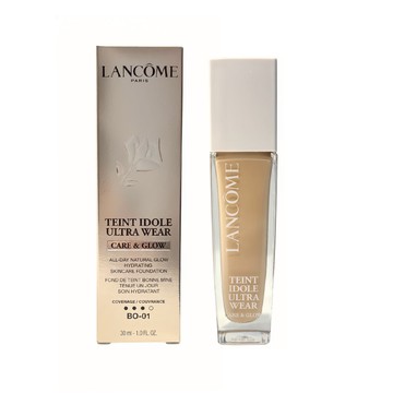 【LANCOME蘭蔻】零粉感光澤持妝粉底BO-01 30ml 公司貨(效期至2027.01)