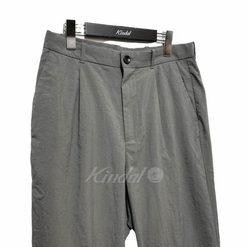 steven alan NYLN／OX SUPER BAGGY TAPERED PANTS ナイロン