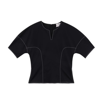 PORTSPURE 明線細節開襟上衣