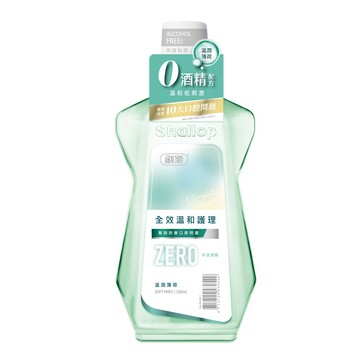 刷樂全效溫和護理漱口水-溫潤薄荷