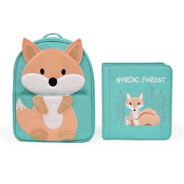 MY FIRST BOOK 蒙特梭利寶寶第一本書【動物冊-北歐森林篇】