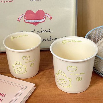 陶瓷杯 手握杯 卡通可愛萌趣 咖啡杯 牛奶杯 喝茶泡茶 高顏值