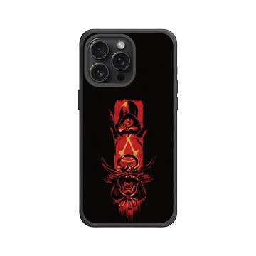 iPhone 15 Pro Max SolidX 黑 - Assassin's Creed - Assassin's Creed® Shadows - Naoe and Yasuke ink