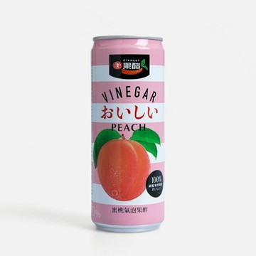 十全蜜桃氣泡醋 330ml