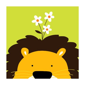 Mesenfants 【3入】數字油畫 兒童油畫動物款簡易美術玩具 繪畫教具