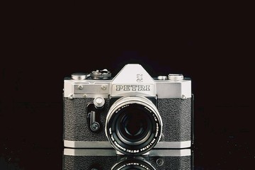 PETRI VI+PETRI 55mm F=1.8 #7689 #135底片相機