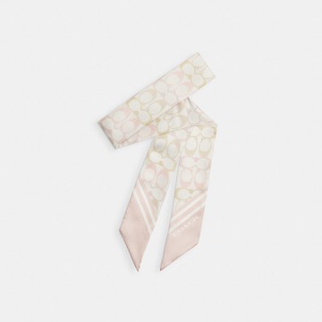 經典 SIGNATURE 桑蠶絲細圍巾