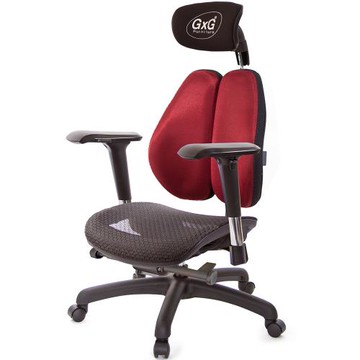 GXG 大網座 雙背工學椅(4D金屬扶手)  TW-3676 EA7