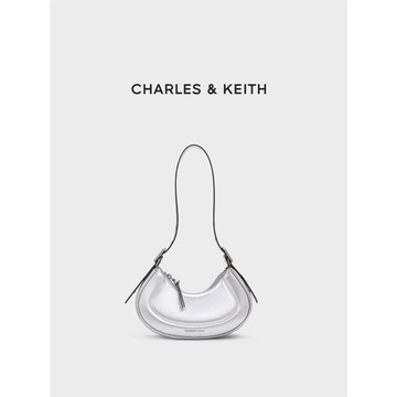 (免運)[包店專享]CHARLES&KEITH夏季女包CK2-20271258腋下豌豆新月包