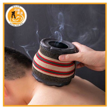 淡水【愛玲采耳】頭、肩頸、全身放鬆砭石溫罐艾灸按摩30分鐘(25mo)