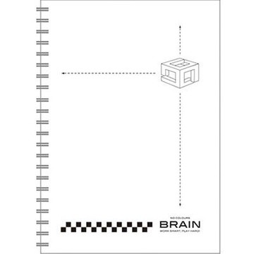 美加美 A5 無色系列 膠圈筆記 白 3本 / 包 AW3036【APP滿額下單10%點數(單一帳號最高5000點)】1/31止