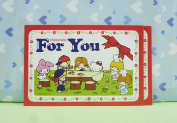 【震撼精品百貨】Hello Kitty 凱蒂貓~明信片(2入)-吃飯