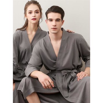 Bath Robe Men Women Summer Robes Dressing Gown男女薄款睡浴袍