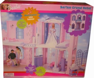 Barbie grand hotel clearance playset