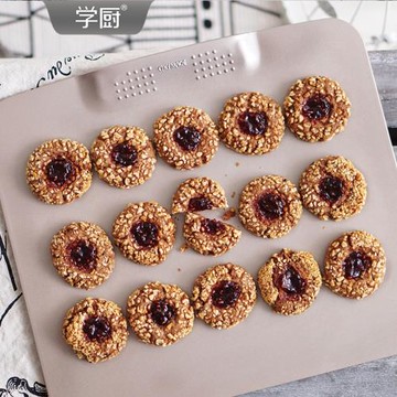 學廚 無邊框不沾烤盤月餅馬卡龍麻薯波波小號家用烤箱烘焙模具