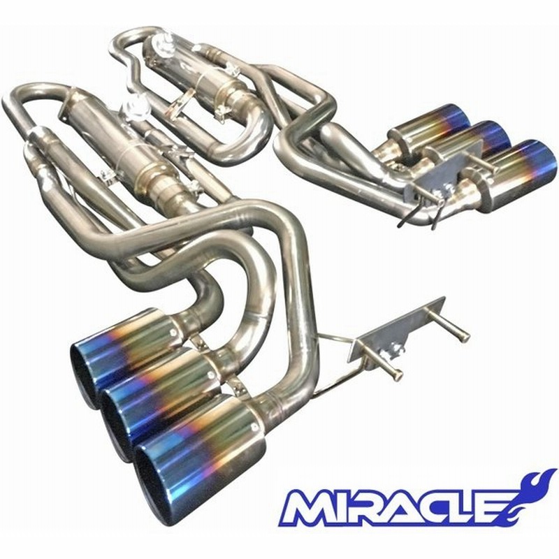 M S W463 Amg G63 Gクラス 13y 18y Miracle製 ラウンド6本出し 可変バルブ付 トルネード マフラー 競技用 車検非対応 ミラクル 4086 通販 Lineポイント最大0 5 Get Lineショッピング