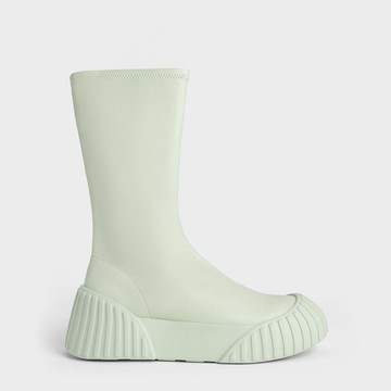 Adrian 厚底中筒靴