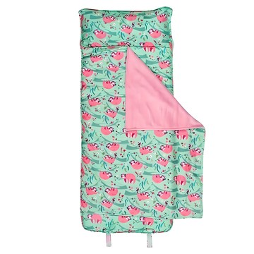 Stephen Joseph 樹懶睡袋 100%聚酯纖維  薄荷綠 + 粉色  133.3 x 62.8cm  樹懶 薄荷綠 + 粉色