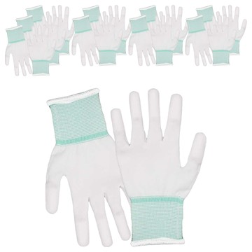 JIAHON 嘉鴻牌 合手型棉紗手套  10雙  白色