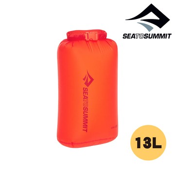 Sea To Summit 30D輕量防水收納袋ASG012021-05｜橘紅【13L】