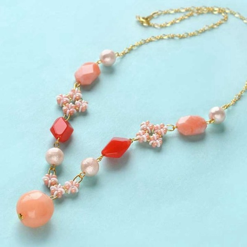 ビーズキット Miyuki コローレ ネックレスキット コッラーナ ペスカ Bfk 561 アクセサリーキット 手作り ハンドメイド 手芸 おしゃれ 通販 Lineポイント最大0 5 Get Lineショッピング