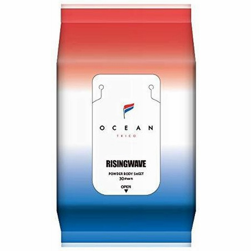 Ocean Trico オーシャントリコ オーシャントリコ パウダーボディシート ライトブルー 30枚入り レッド ブルー 30シート X 1 通販 Lineポイント最大0 5 Get Lineショッピング