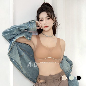 A2G®【律動本位】加大6XL•無痕雙色網紗Bra︙C-E罩杯︙8813
