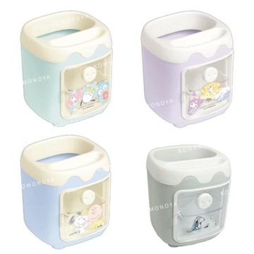 小禮堂 塑膠筆筒 (角色款) Sanrio 三麗鷗  史努比