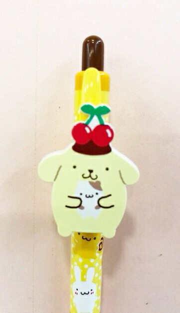 【震撼精品百貨】Pom Pom Purin 布丁狗 Sanrio 布丁狗原子筆-造型抱抱#03049 震撼日式精品百貨