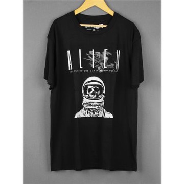 異形Alien歐美經典科幻恐怖電影短袖純棉美式休閑夏季印花男T恤