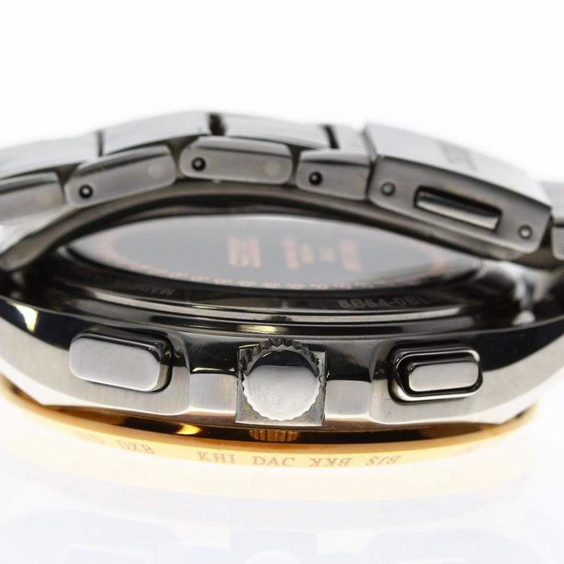 SEIKO DOLCE デイデイト 8B54-0AF1 ソーラー電波 　黒文字盤 SEIKO】セイコー ドルチェ クォーツ45周記念モデル デイデイト