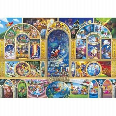 ☆てん☆ディズニー　オールキャラクター　ミュージアム　ジグソーパズル r400