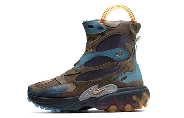 UNDERCOVER X REACT BOOT BROWN