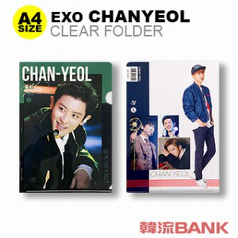 送料無料 速達 代引不可 チャニョル Chan Yeol Exo クリア フォルダー ファイル Clear Folder File Size グッズ 通販 Lineポイント最大1 0 Get Lineショッピング