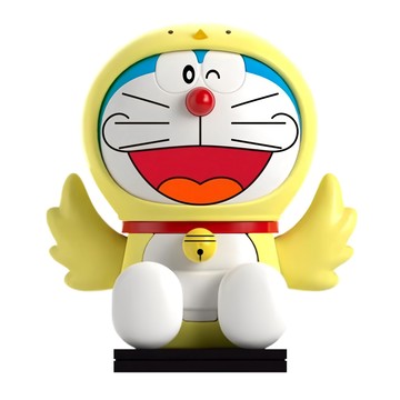 Doraemon 哆啦A夢 圓頭款積木  小雞  1個