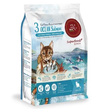 【瑞威寵糧】 天然平衡 貓糧3號 海洋魚貝 亮毛護膚配方 2KG