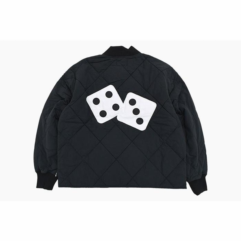 ポリエステル100％Stussy DICE QUILTED LINER JACKET