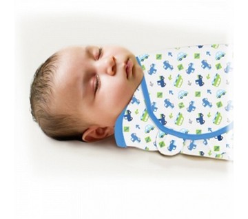 Summer Infant SwaddleMe懶人包巾0~3m S號 車車世界